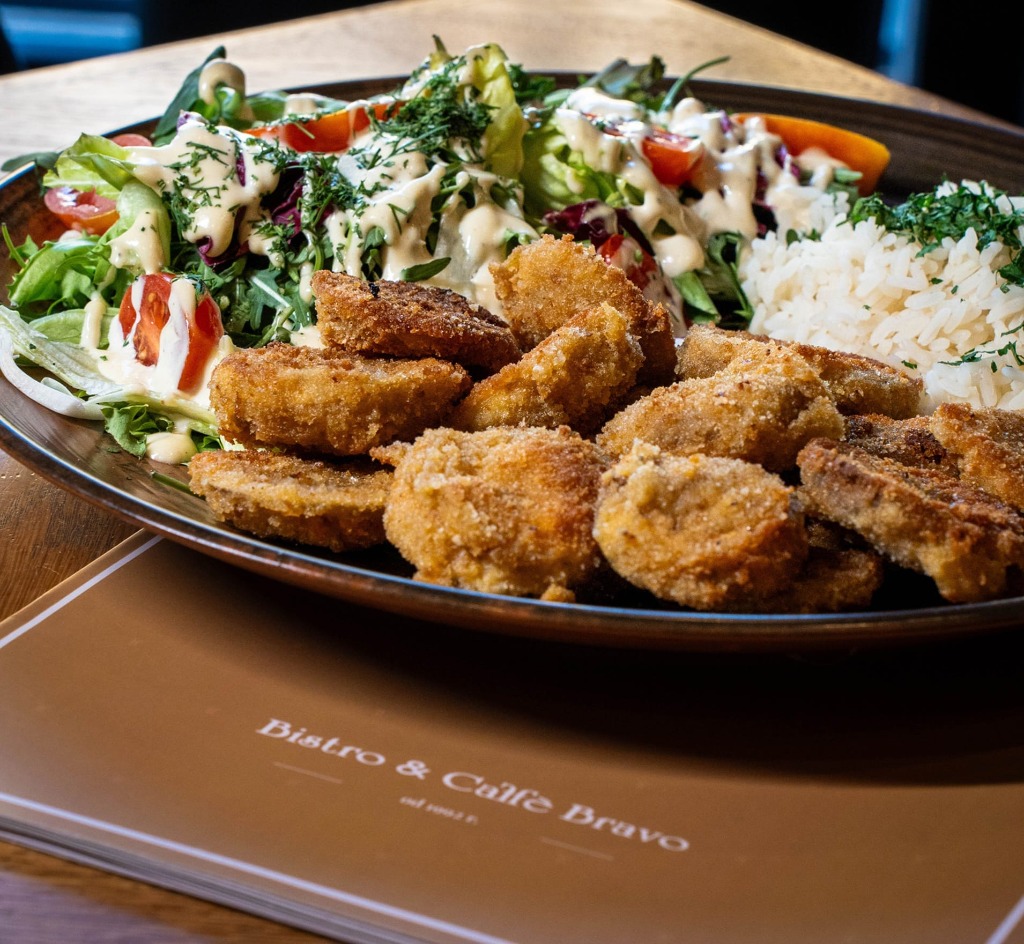 Smażone kotlety z ryżem Bistro Bravo