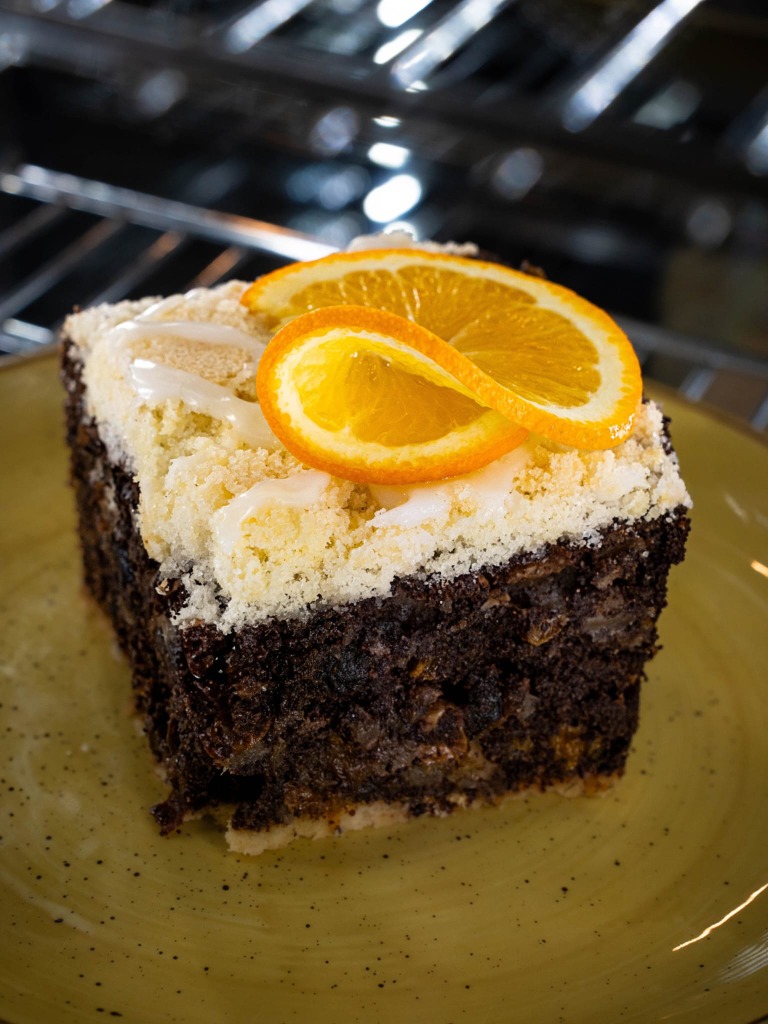 Ciasto czekoladowe z pomarańczą Bistro Bravo